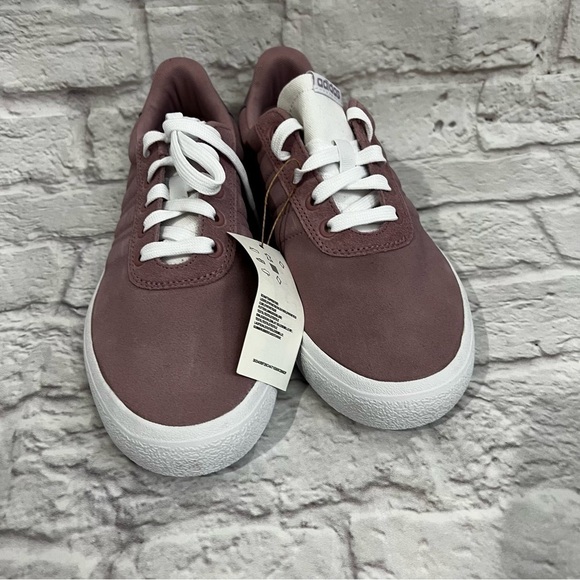 Adidas Vulc Raid3R Sneaker Skate Shoe Magic Mauve Suede Athletic 7.5 NEW - Picture 7 of 11